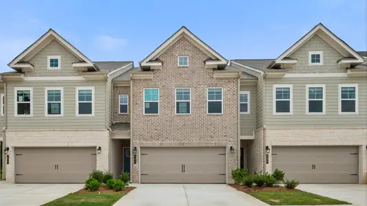 New construction Townhouse house 216 Abbotts Crossing Cir, Conyers, GA 30094 plan Luca - image