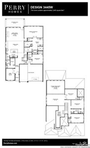 New construction Single-Family house 14078 May Mist, San Antonio, TX 78253 Design 3445W- photo 0