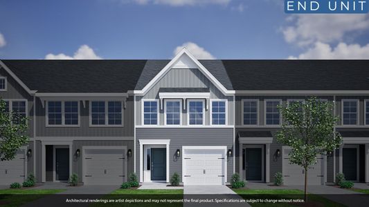 New construction Single-Family house 1070 Tea Rose Ct, Durham, NC 27703 plan Dahlia - image