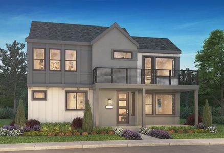 New construction Single-Family house 11671 Montoso Road, Lone Tree, CO 80134 4033 Eliot Elevation A - High Slope ContemporaryEliot Plan - Exterior A- photo 0