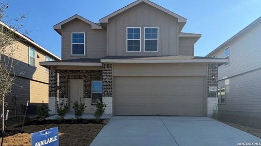 New construction Single-Family house 1517 Agave Cellar, New Braunfels, TX 78130 plan The Florence - image