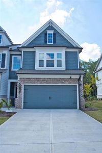 New construction Townhouse house 2966 Stockholm Way, Suwanee, GA 30024 - photo 0