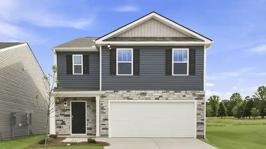 New construction Single-Family house 4133 Springshire Ln, Boiling Springs, SC 29316 plan Robie - image
