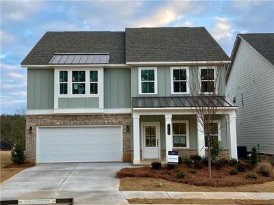 New construction Single-Family house 1260 Magellan Dr, Buford, GA 30518 plan Hampstead - image