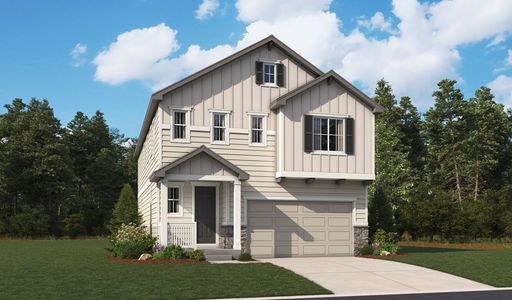 New construction Single-Family house 7830 Rainy Creek Trl, Colorado Springs, CO 80911 plan Laurel II - image