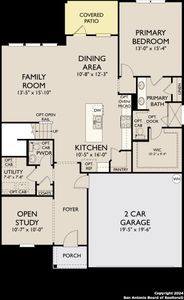 New construction Single-Family house 14518 Gunsight Pass, San Antonio, TX 78253 Gage Homeplan- photo 0