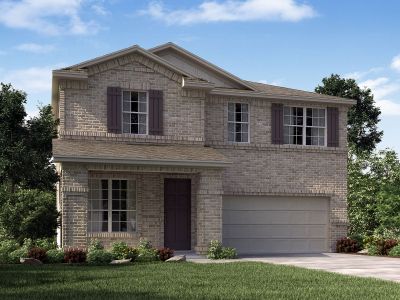 New construction Single-Family house 14410 Walker Bnd, San Antonio, TX 78253 plan San Jacinto (3007) - image