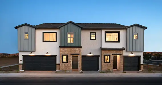 New construction Townhouse house 2820 W Eagle Talon Rd, Phoenix, AZ 85085 Aquila- photo 1 1