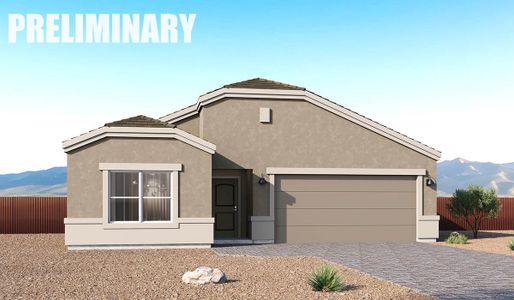 New construction Single-Family house 830 N Astronomer Ln, Green Valley, AZ 85614 plan York - Plan 1863 - image