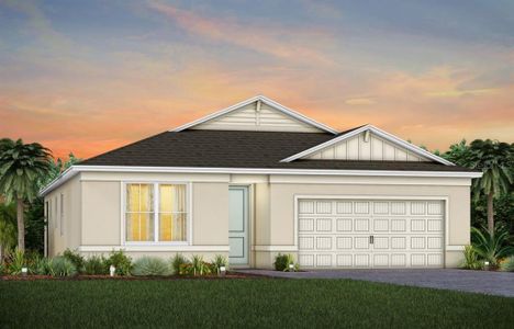 New construction Single-Family house 5674 Settlingstone Ln, St. Cloud, FL 34771 plan Highgate - image