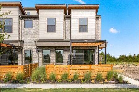 New construction Townhouse house 1811 Parkview Drive, Melissa, TX 75454 Cypress- photo 0