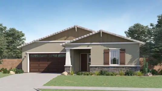 New construction Single-Family house 25473 N 167Th Ln, Surprise, AZ 85387 plan Juniper Plan 4584 - image