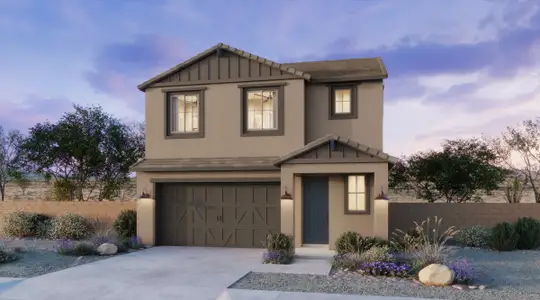 New construction Single-Family house 1159 W Boulder Canyon Trl, Apache Junction, AZ 85120 plan Ascend - image