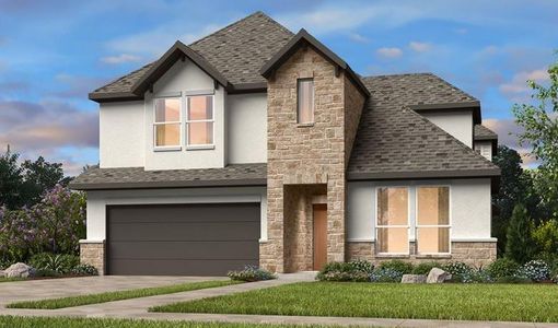 New construction Single-Family house 9634 Pink Lotus Ct, Richmond, TX 77407 plan Cabernet - image