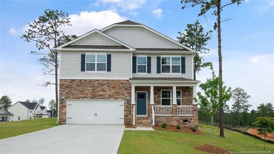 New construction Single-Family house 3085 Platinum Cir, West End, NC 27376 plan Wilmington - image