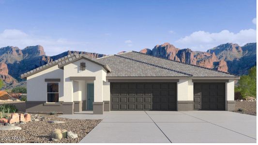 New construction Single-Family house 9913 S Los Picos Dr, Apache Junction, AZ 85120 The Courtland- photo 0 0