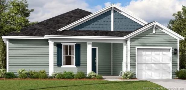 New construction Single-Family house 518 Stadium Dr, Cameron, NC 28326 plan Embark - image