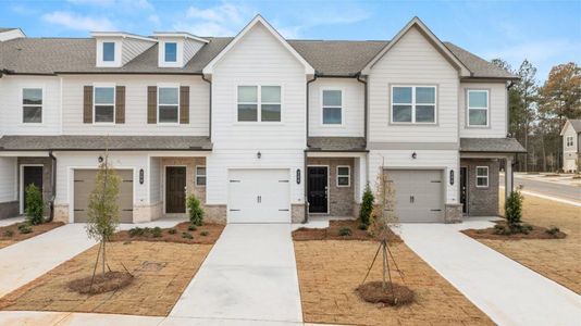 New construction Townhouse house 204 Kenoot Drive, Mcdonough, GA 30253 Wilson- photo 0