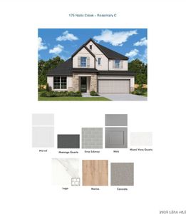 New construction Single-Family house 175 Nails Crk, Castroville, TX 78009 plan The Rosemary - image
