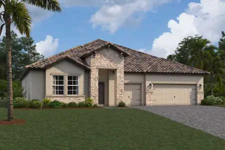 New construction Single-Family house 34692 Legacy Acres Dr, Zephyrhills, FL 33541 plan Corina Xl - image