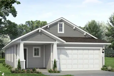 New construction Single-Family house 2617 Derwent Dr, Pflugerville, TX 78660 plan Edgebrooke 1533 - image