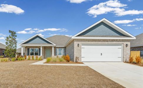 New construction  house 63 Fawn Run E, Freeport, FL 32439 plan Crystal - image