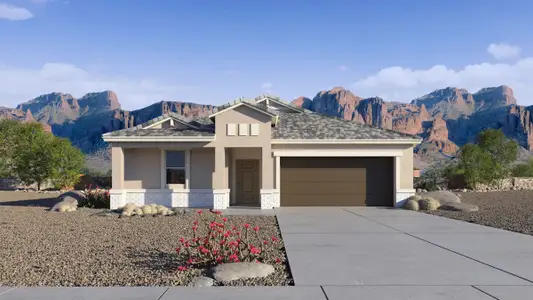 New construction Single-Family house 9148 S Hohokam Dr, Apache Junction, AZ 85120 plan Cali - image