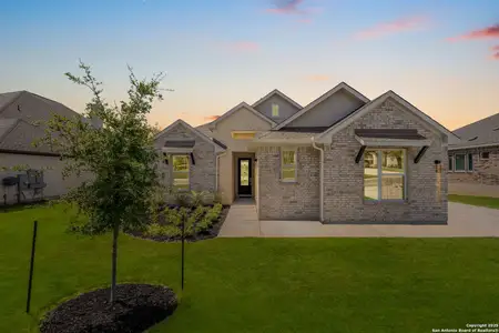 New construction Single-Family house 6821 Arbor Fls, Fair Oaks Ranch, TX 78015 plan Aransas - image