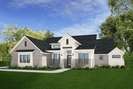 New construction Single-Family house 6806 Lacey Oaks, Salado, TX 76571 Concho II - King Oaks- photo 1 1