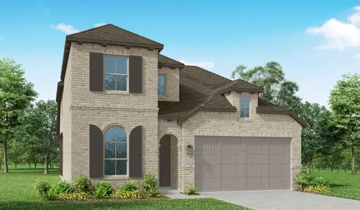 New construction Single-Family house 101 Blackberry Cv, Georgetown, TX 78628 plan Griffith Plan - image