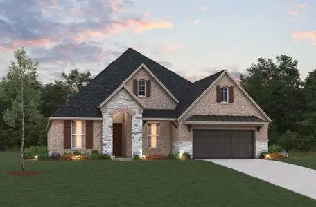 New construction Single-Family house 20518 Bronco Ridge Dr, Tomball, TX 77377 plan Kerrville - image
