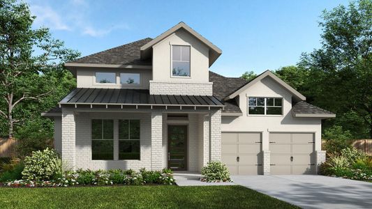 New construction Single-Family house 1914 Langford St, Todd Mission, TX 77316 plan 2737C - image
