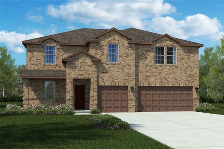 New construction Single-Family house 405 Sunflower Trl, Cleburne, TX 76033 plan PARIS - image