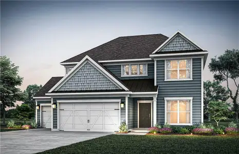 New construction Single-Family house 389 Aidens Blf, Jefferson, GA 30549 plan Continental - image