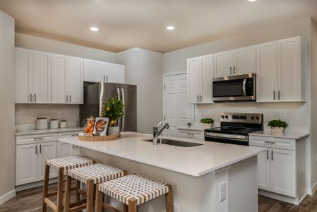 Kitchen with Large Center Island