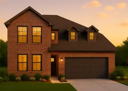 New construction Single-Family house 21119 Iberian Magpie Trl, Tomball, TX 77377 plan Ironwood II - image