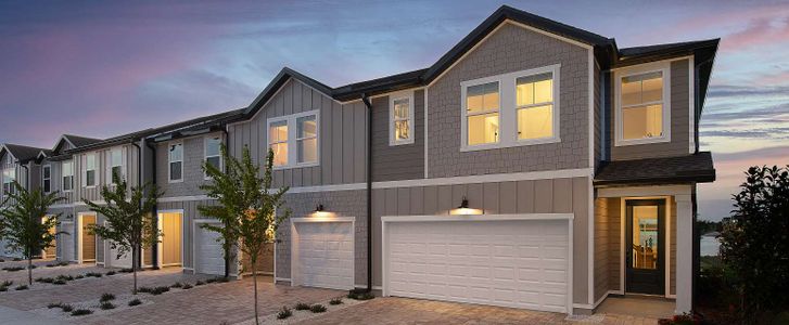 New construction Townhouse house 1168 Bluewater Ln, Rockledge, FL 32955 plan Beach - image