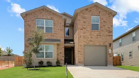 New construction Single-Family house 135 Purple Carib, San Antonio, TX 78253 plan The Wolters - image