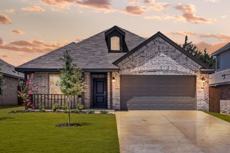 Elevation B | Concept 1503 at Chisholm Hills in Cleburne, TX by Landsea Homes