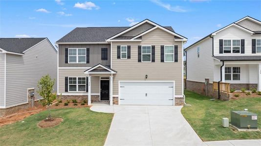 New construction Single-Family house 335 Murray Ln, Hoschton, GA 30548 Hayden- photo 0