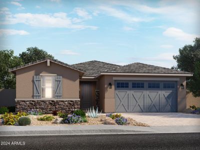 New construction Single-Family house 24367 W Graham Trail, Buckeye, AZ 85326 Lark- photo 0