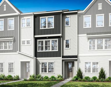 New construction Townhouse house 1036 Zelkova Ln, Chapel Hill, NC 27517 plan Holden - image