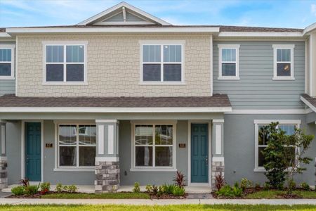 New construction Townhouse house 604 Abbyberry Lane, Debary, FL 32713 - photo 0