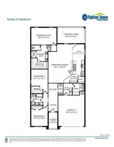 New construction Single-Family house 5370 Castello Ave, Auburndale, FL 33823 plan Aubrey II - image