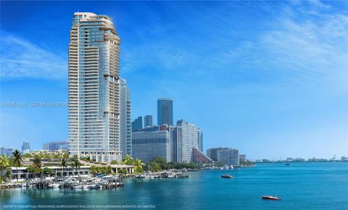 New construction Condo house 1809 Brickell Ave, Unit 21B, Miami, FL 33129 - image