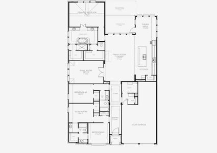 New construction Single-Family house 129 Chisos Ct, Rhome, TX 76078 2916W- photo 0