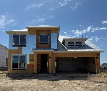 New construction Single-Family house 17217 Ammersee Ln, Pflugerville, TX 78660 Elm- photo 0