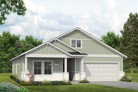 New construction Single-Family house 209 Gus Lp, Georgetown, TX 78626 plan Rancho San Gabriel 1551 - image