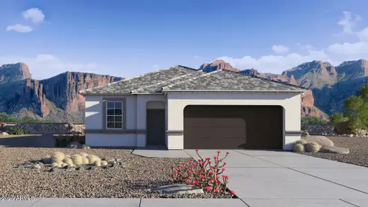New construction Single-Family house 38085 W Frascati Ave, Maricopa, AZ 85138 plan Dalton - image