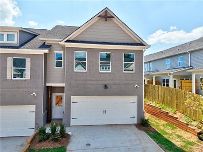 New construction Townhouse house 1362 Fern Ridge Court, Norcross, GA 30093 Bryson- photo 0